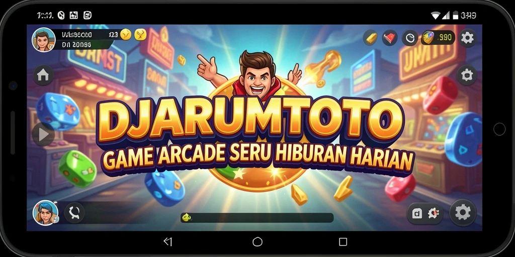Tampilan gameplay DJARUMTOTO yang seru dan menantang.