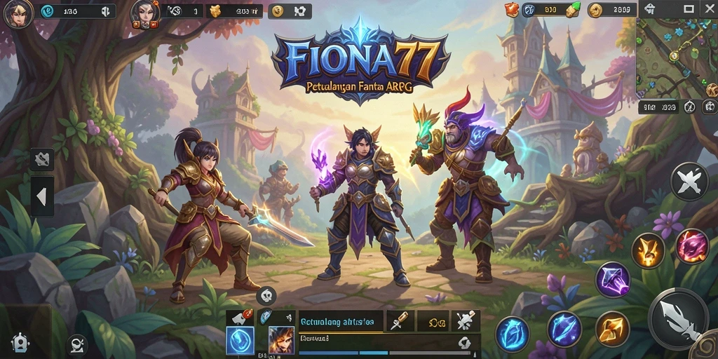Gameplay seru dengan grafik menawan di FIONA77.