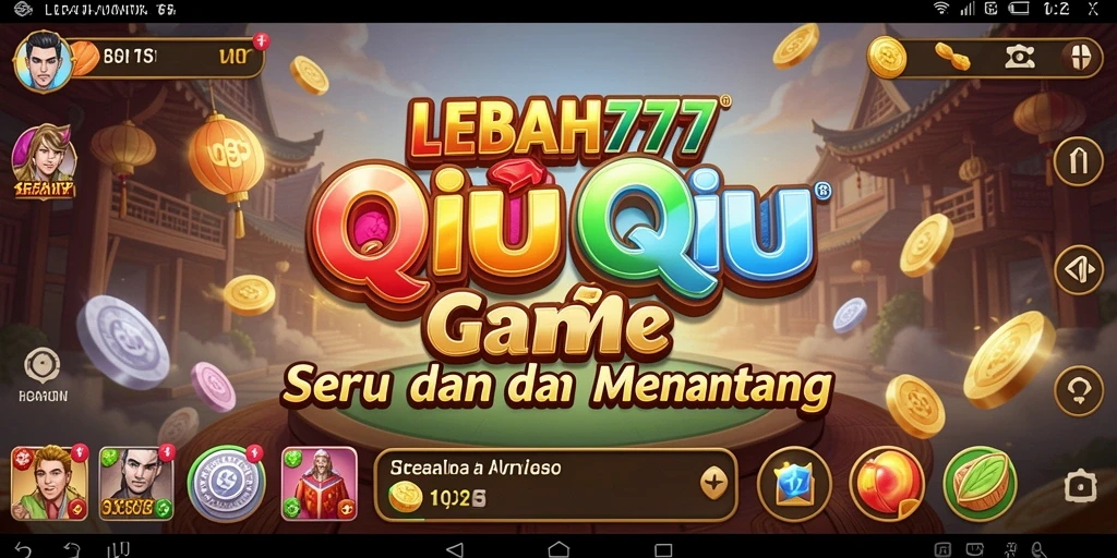 Gameplay seru QiuQiu di LEBAH777 dengan visual menarik.