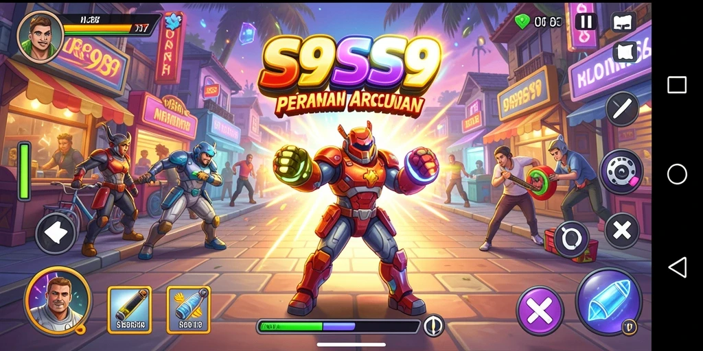 Screenshot menampilkan gameplay seru S9S9 dalam aksi.
