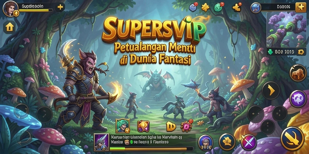 Screenshot <strong>SUPERSVIP</strong> menampilkan aksi mendebarkan dalam petualangan yang fantastis.