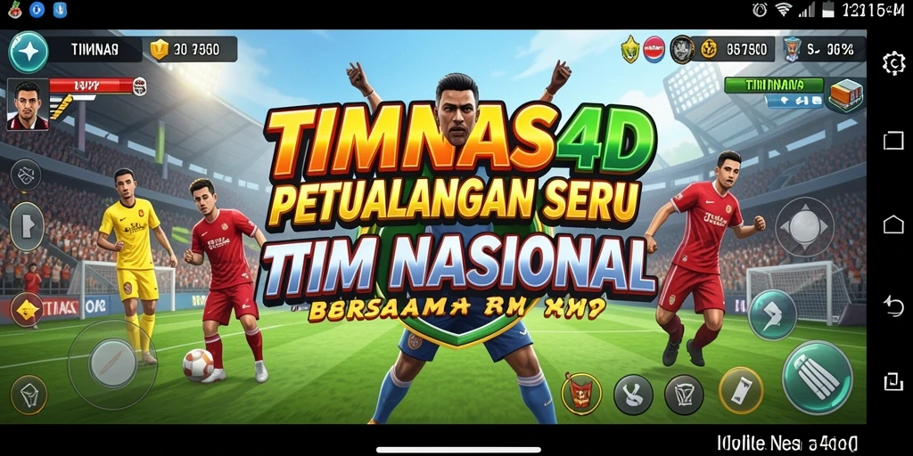 Tampilan gameplay seru dan menegangkan di TIMNAS4D.